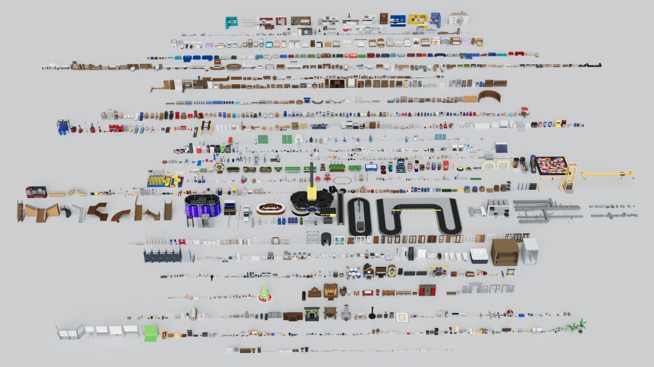 Media 1 for listing 5000 Interior Exterior Realistic City Props Mega Bundle Pack Collections