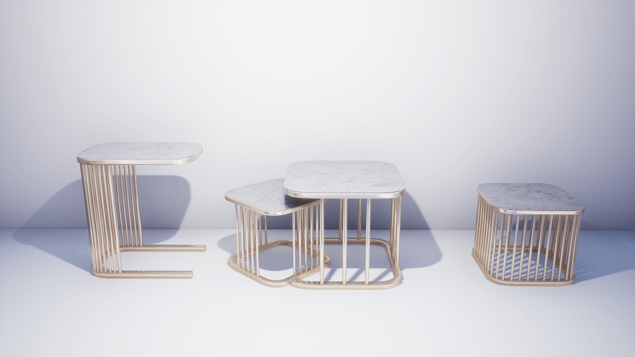 商品 Coffee Table Set 的媒体 1