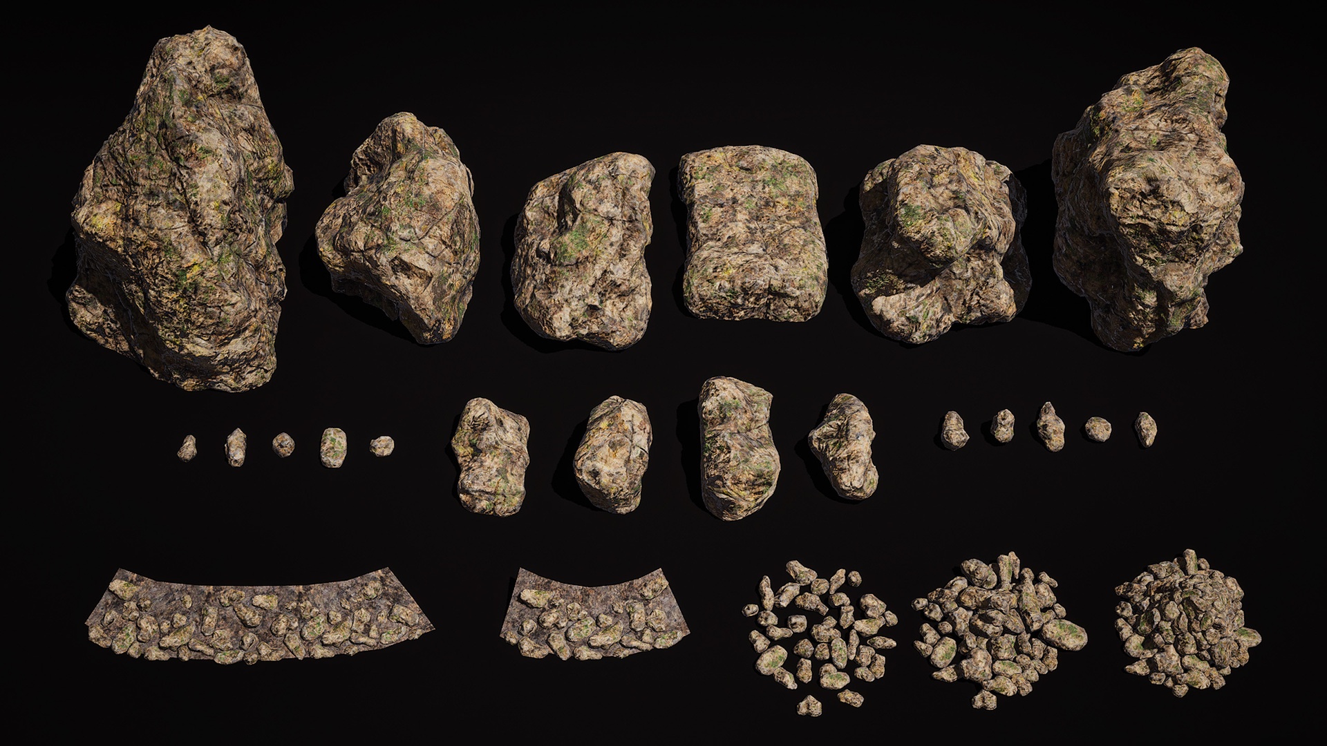 Media 1 for listing Stones and Rock Pack