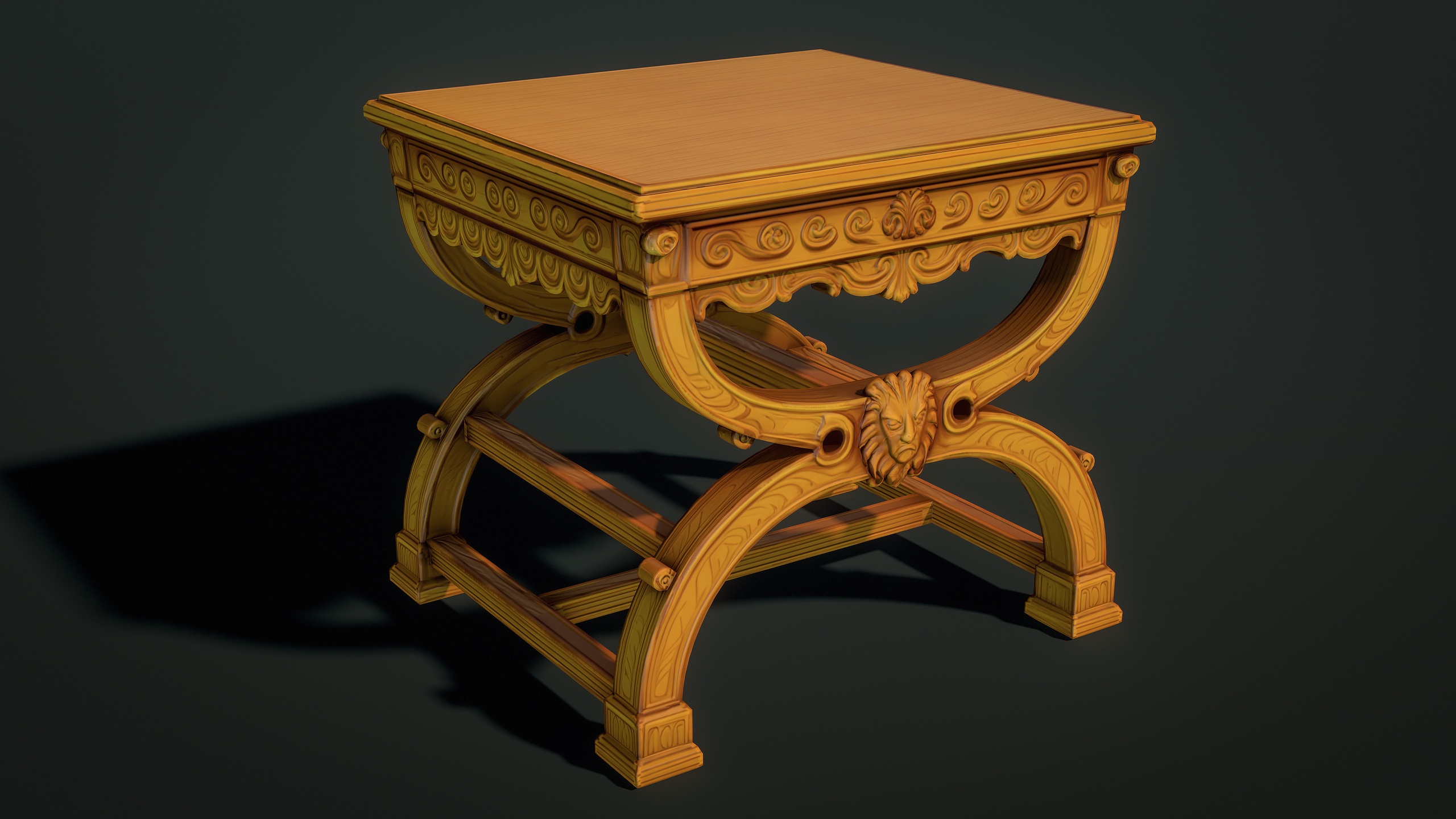 Media 1 for listing Medieval Stylized Table 03
