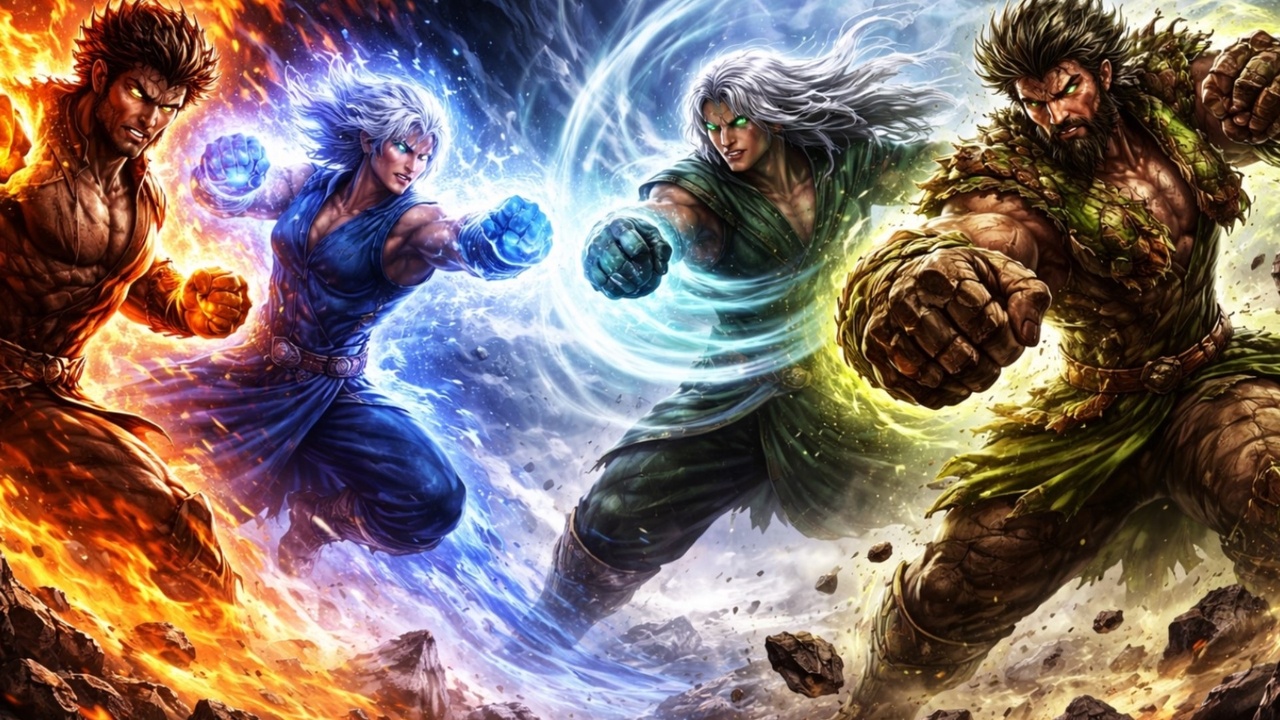 Media 1 for listing Elemental Combat Fighting SFX Pack