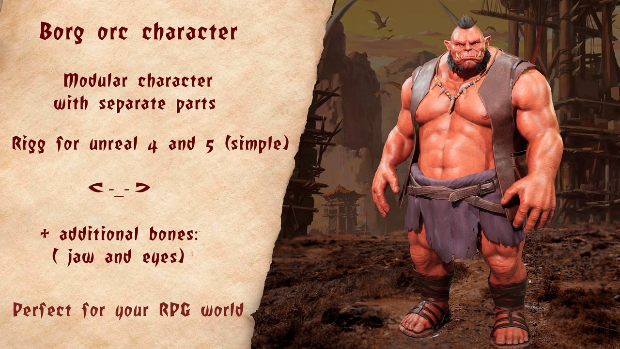 Media 1 for listing Borg orc