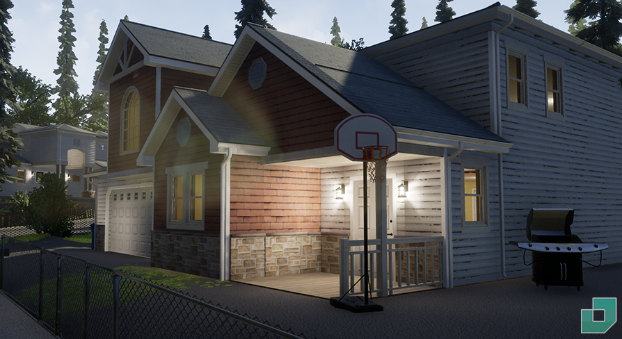 Modular Suburban Housing Pack | Fab