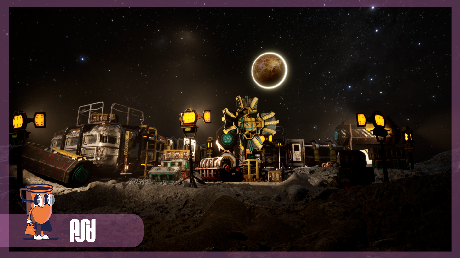 Damaged Lunar Outpost - 3D Resource Package | Fab