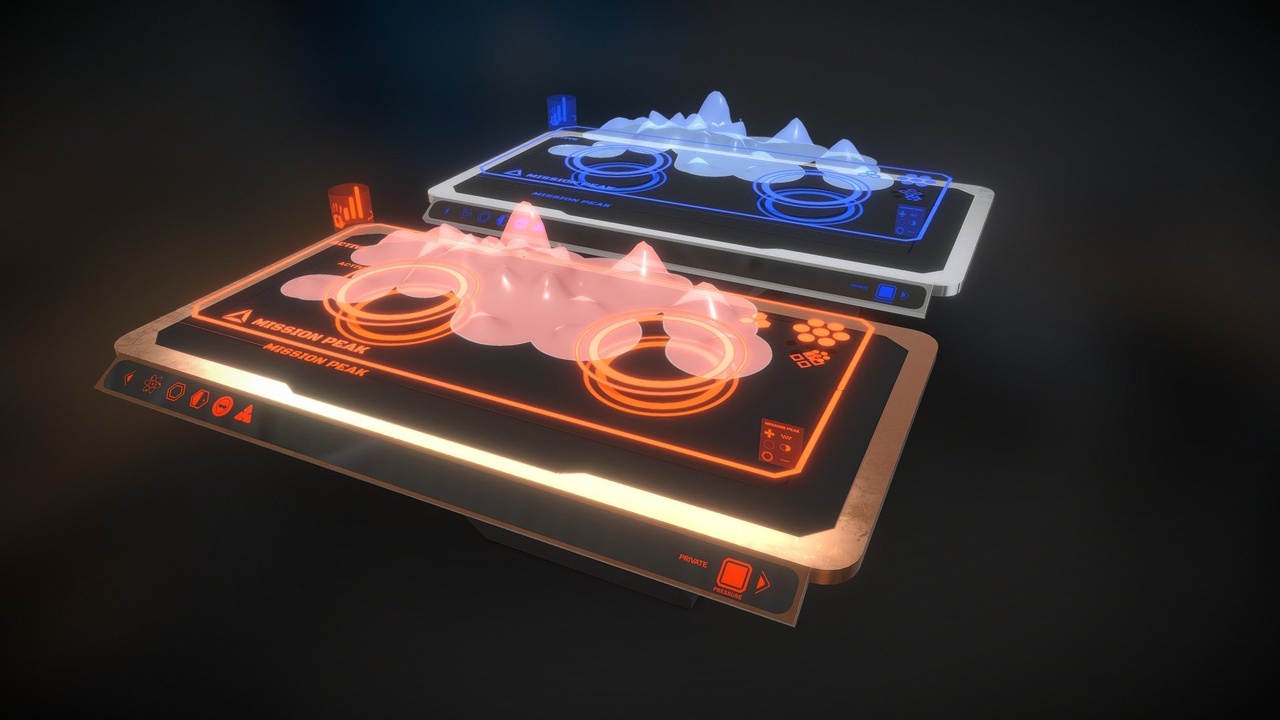 Media 1 for listing Hologram Table ( game ready asset)