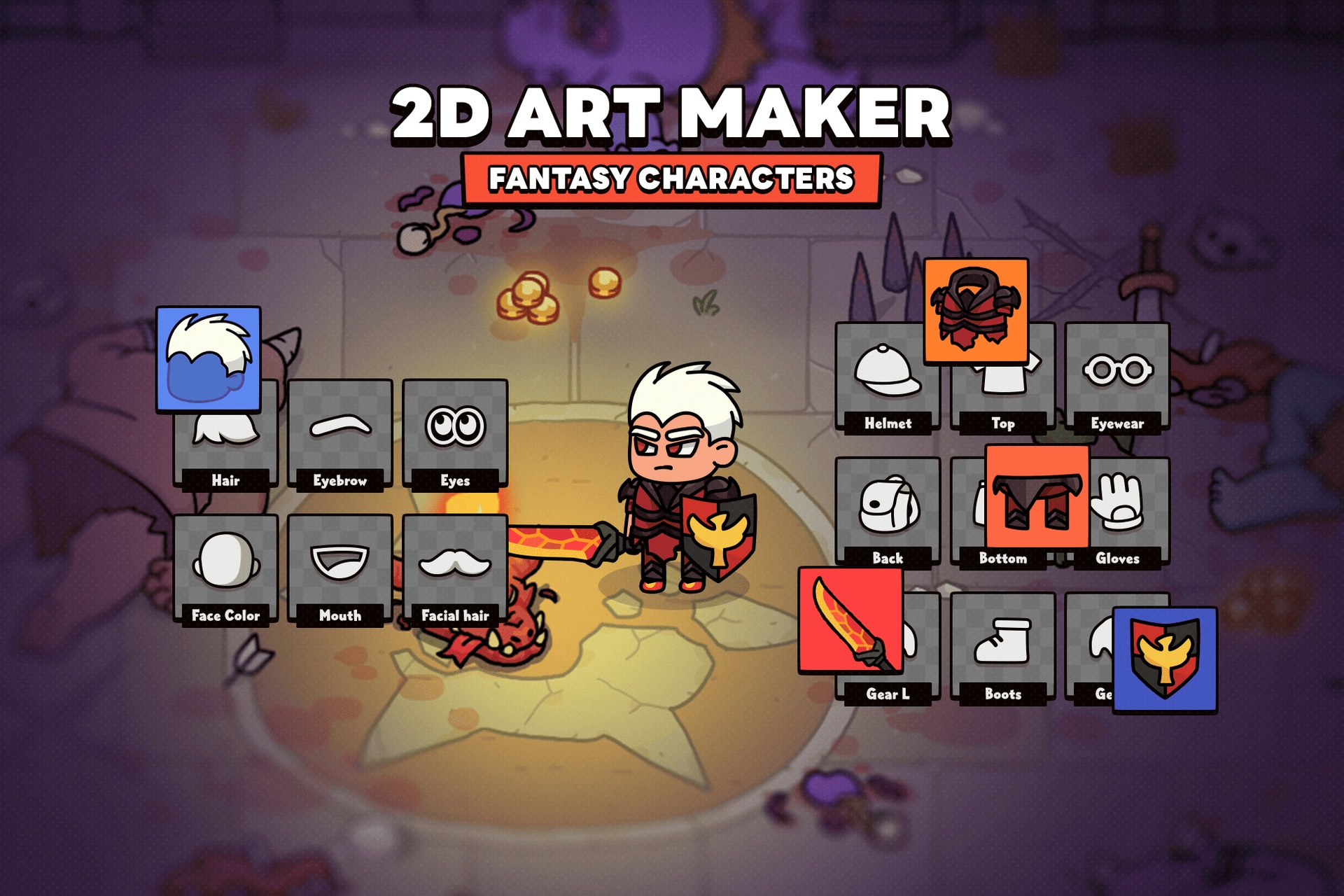 Media 1 for listing 2D Art Maker - Fantasy Characters