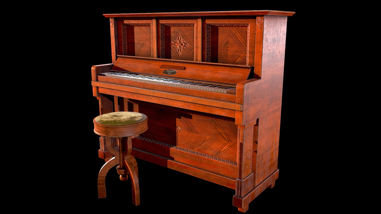 Media 1 for listing Old Piano