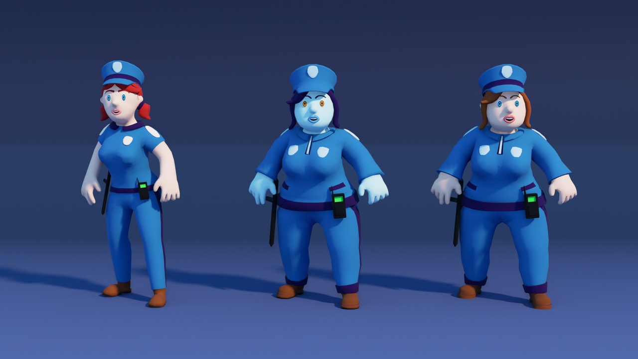 Media 1 for listing Police officers with Props
