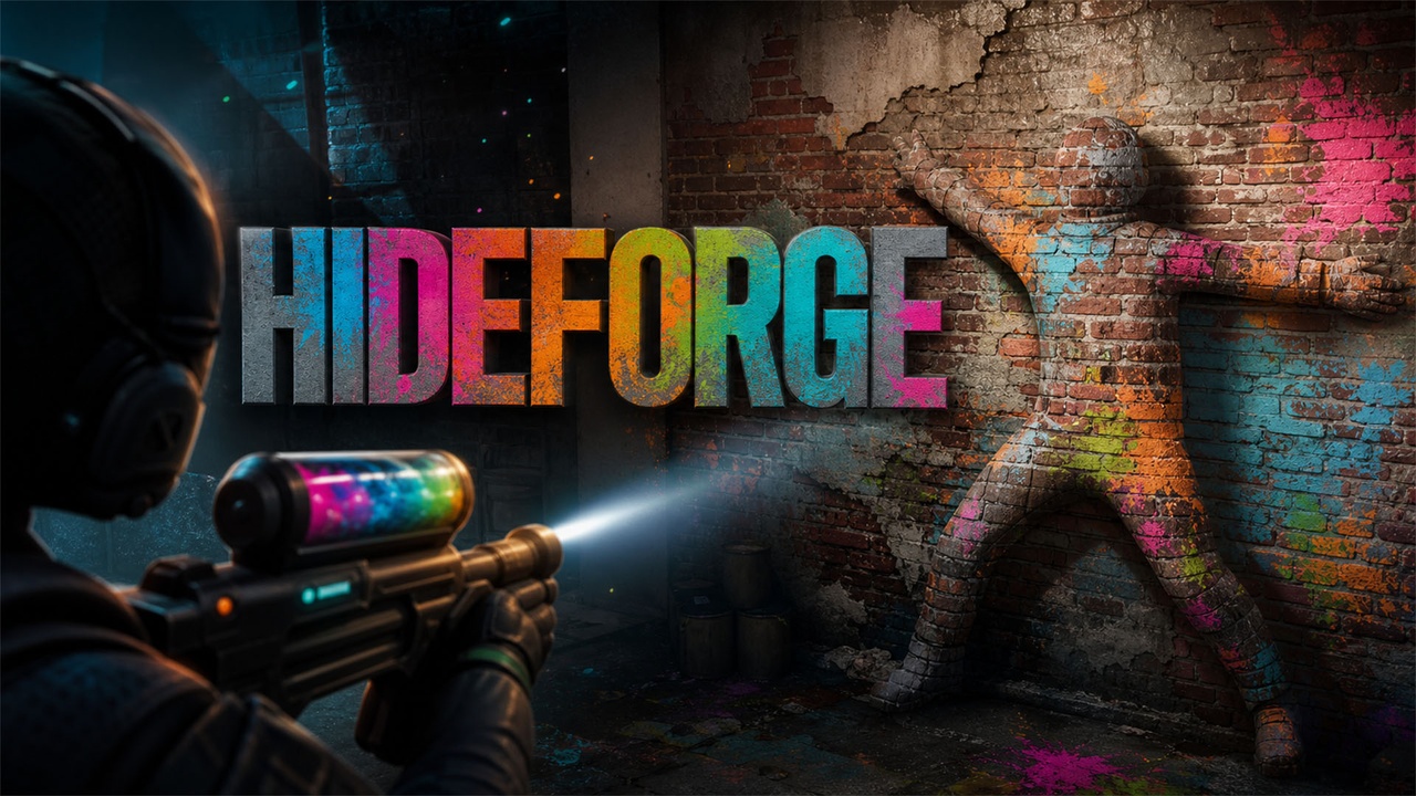 Media 1 for listing HideForge - Complete Multiplayer Paintable Hide & Seek Project for PC & Mobile