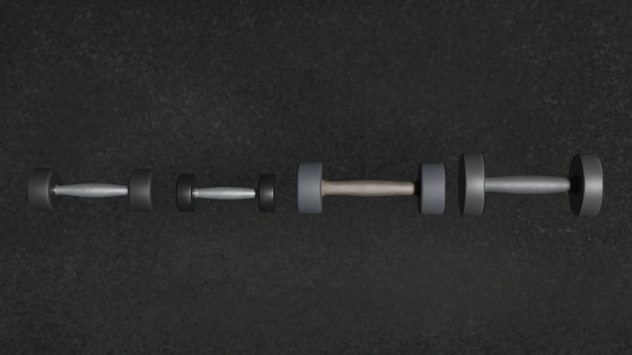 Media 1 for listing Dummbbells Series Gym Workout Equip G1 - N1 - 4