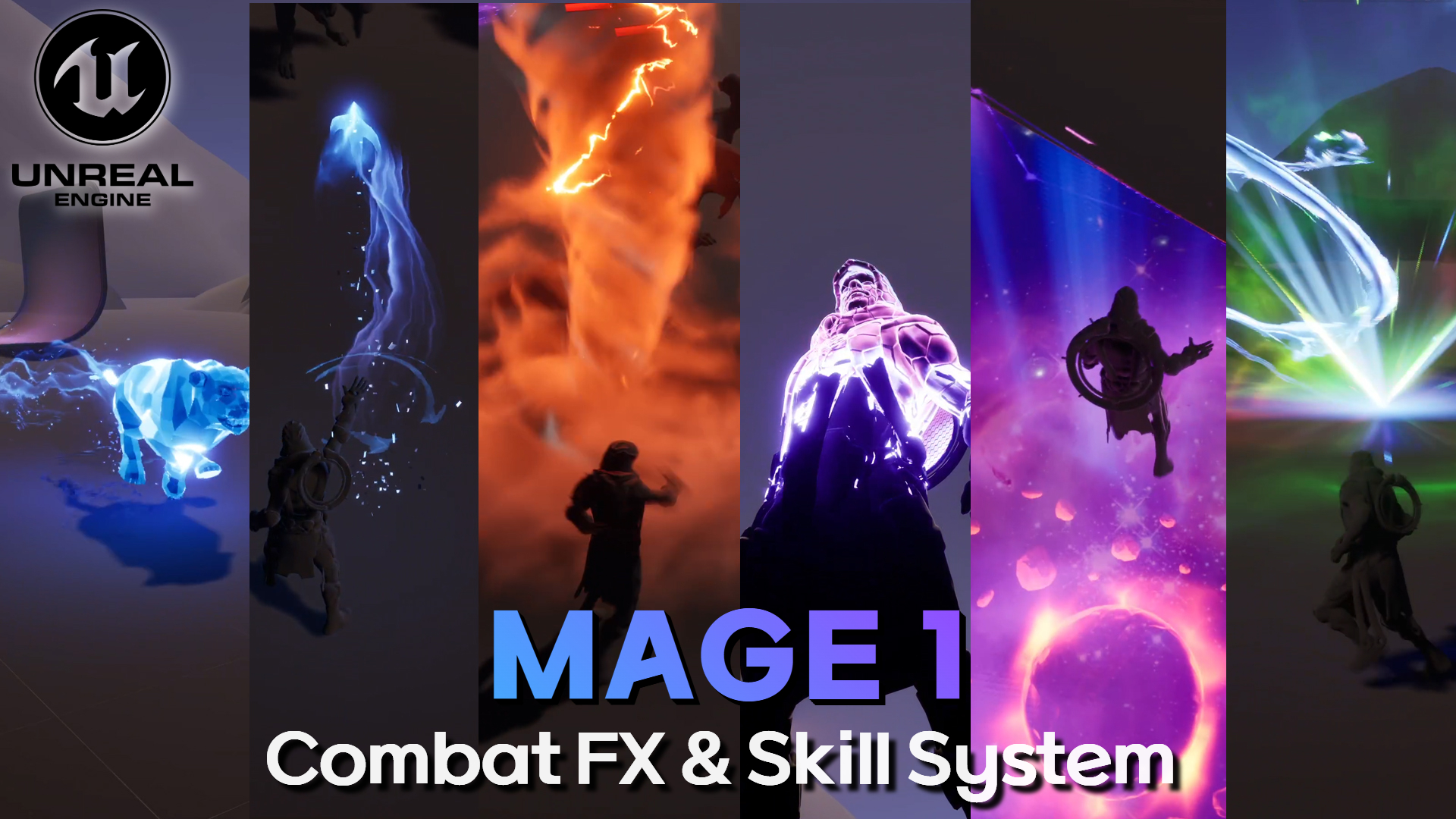 MAGE Tactics 1: Combat VFX & Skill System | Fab