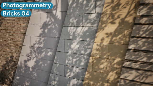 Brick Walls 04 - Scanned Photogrammetry Materials