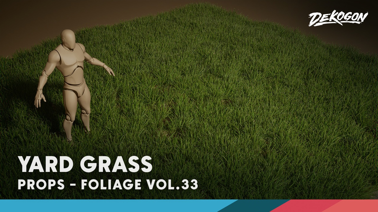 Media 1 for listing Foliage VOL.33 - Yard (Nanite + Low Poly)