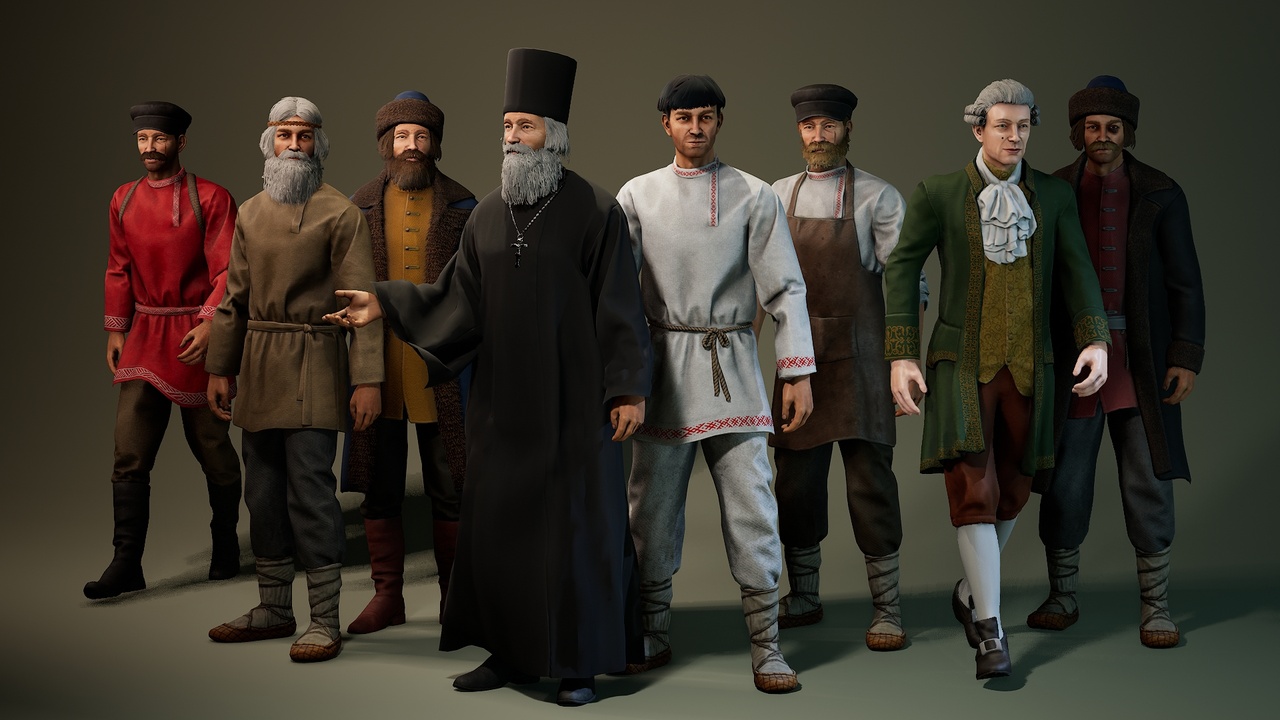 Media 1 for listing Historical Slavic Male Citizens