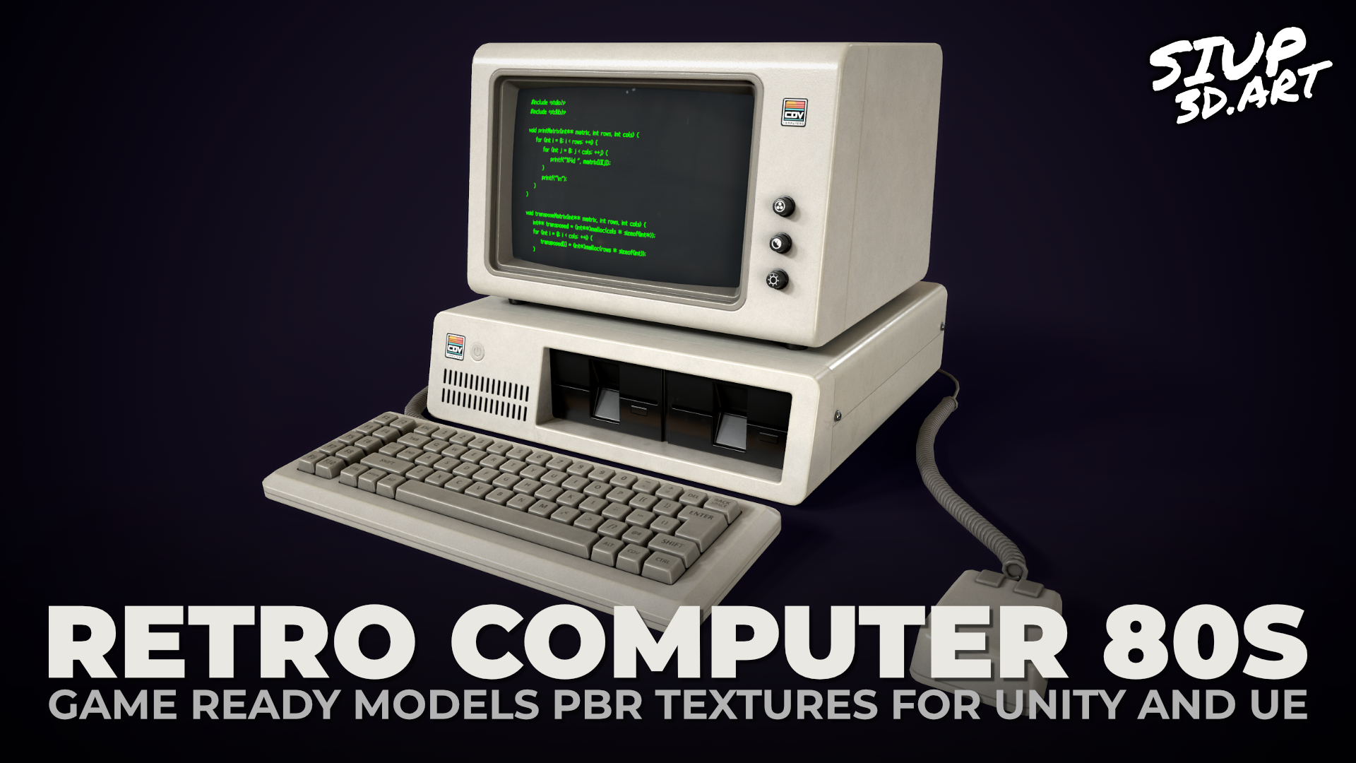 Retro Computer 80s | Fab