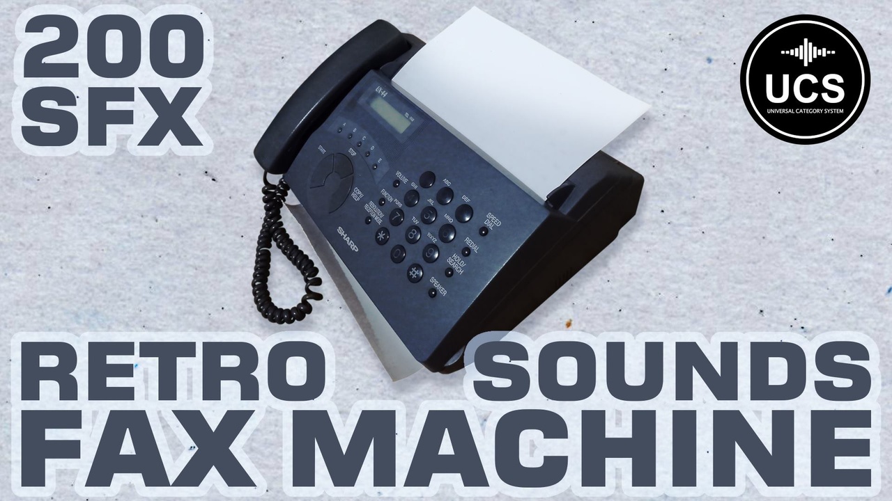 Media 1 for listing Retro Fax Machine Sounds