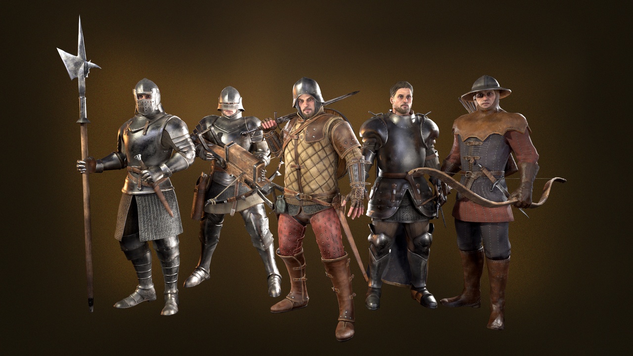 Media 1 for listing Medieval soldiers pack