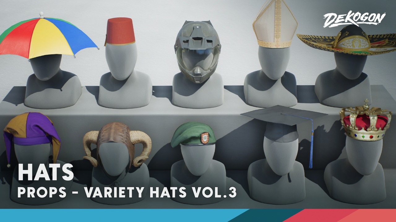 Media 1 for listing Variety Hats Pack - VOL 2