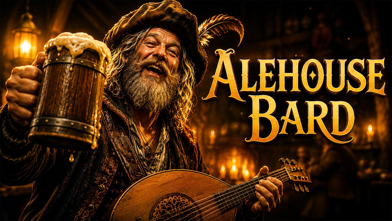 Media 1 for listing Medieval Tavern Music Pack – Fantasy Alehouse & Bard Ambience for RPG Games