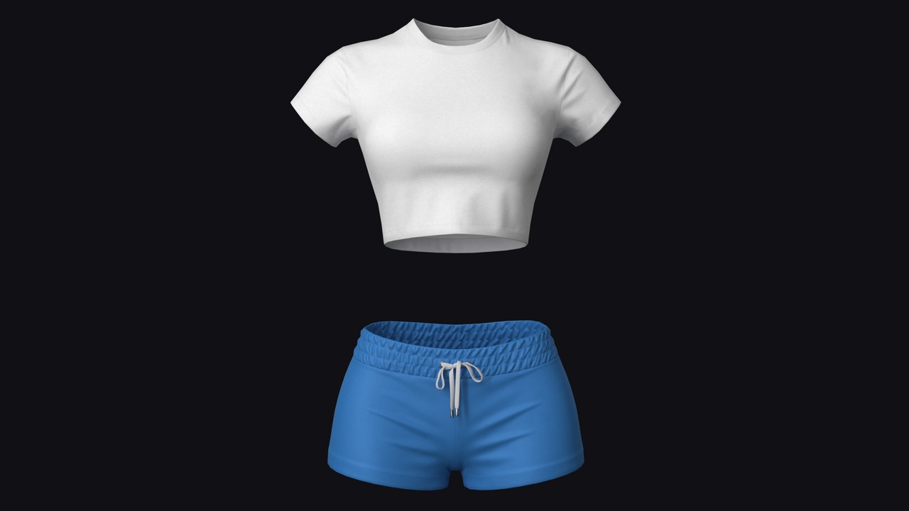 Медиа 1 для объявления Shirt and Shorts Female