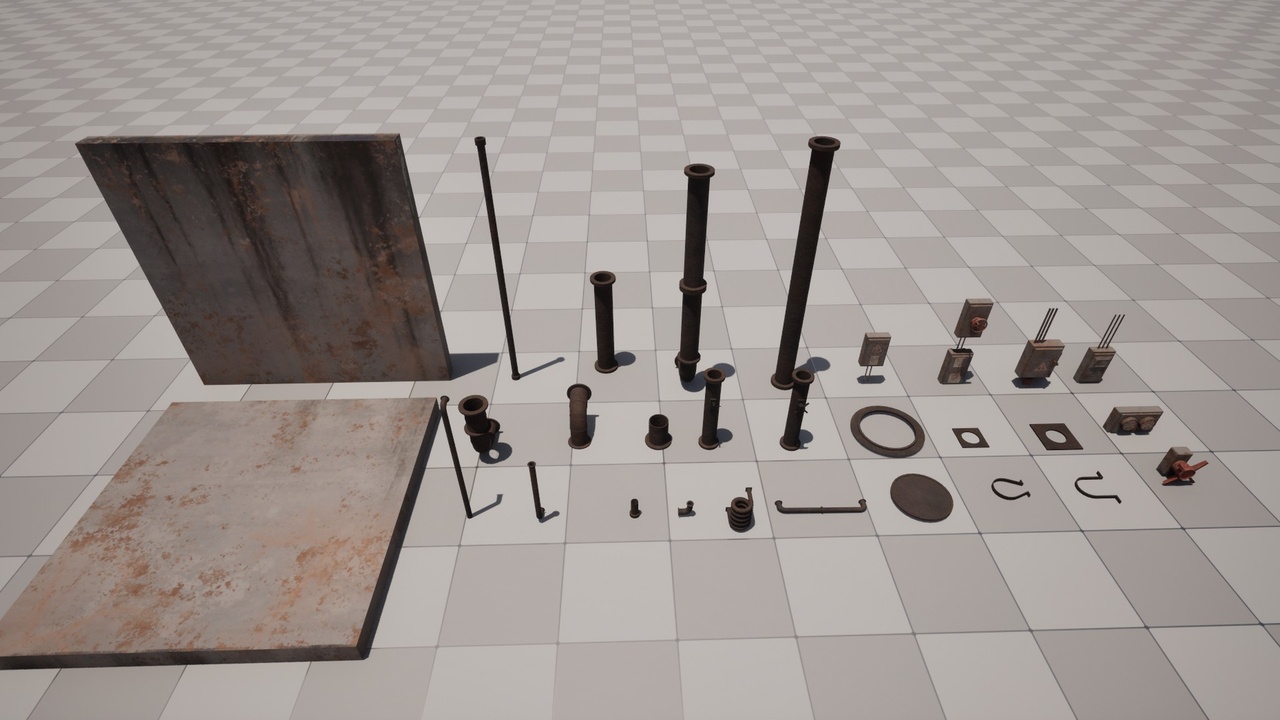 商品 Industrial Pipe Pack 的媒体 1
