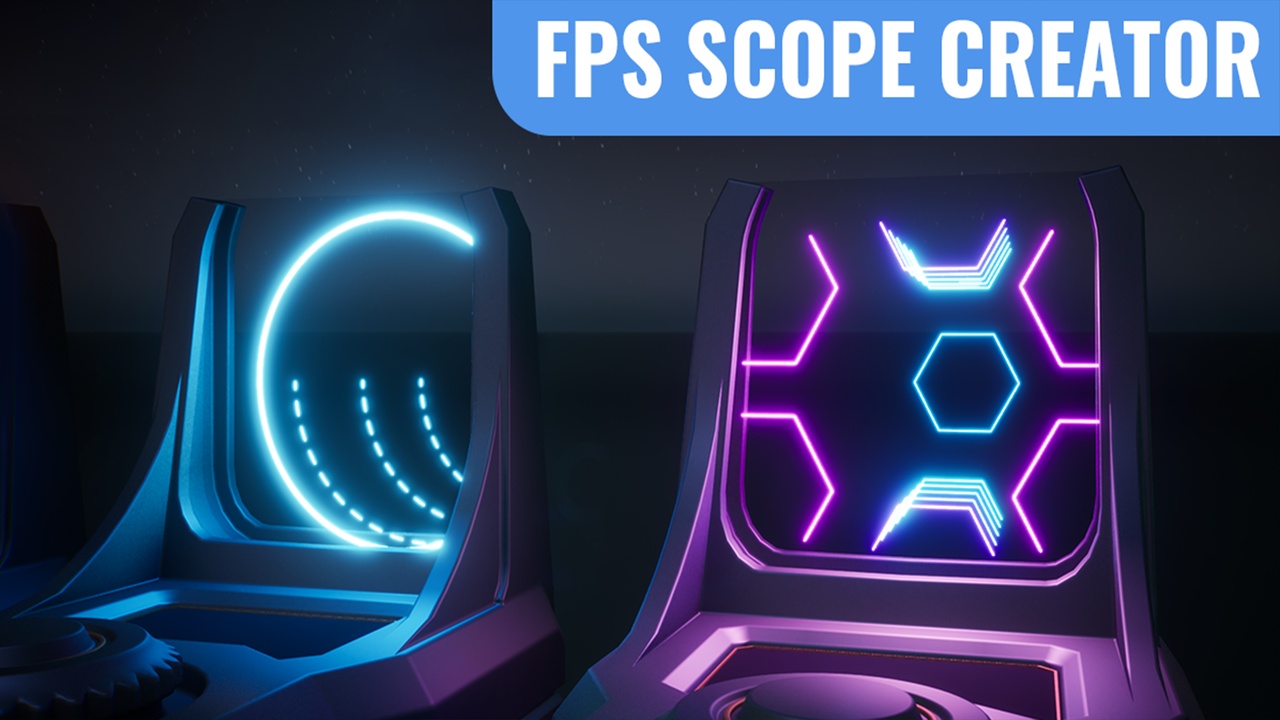 Media 1 for listing FPS Scope and Reticle Modular Creator