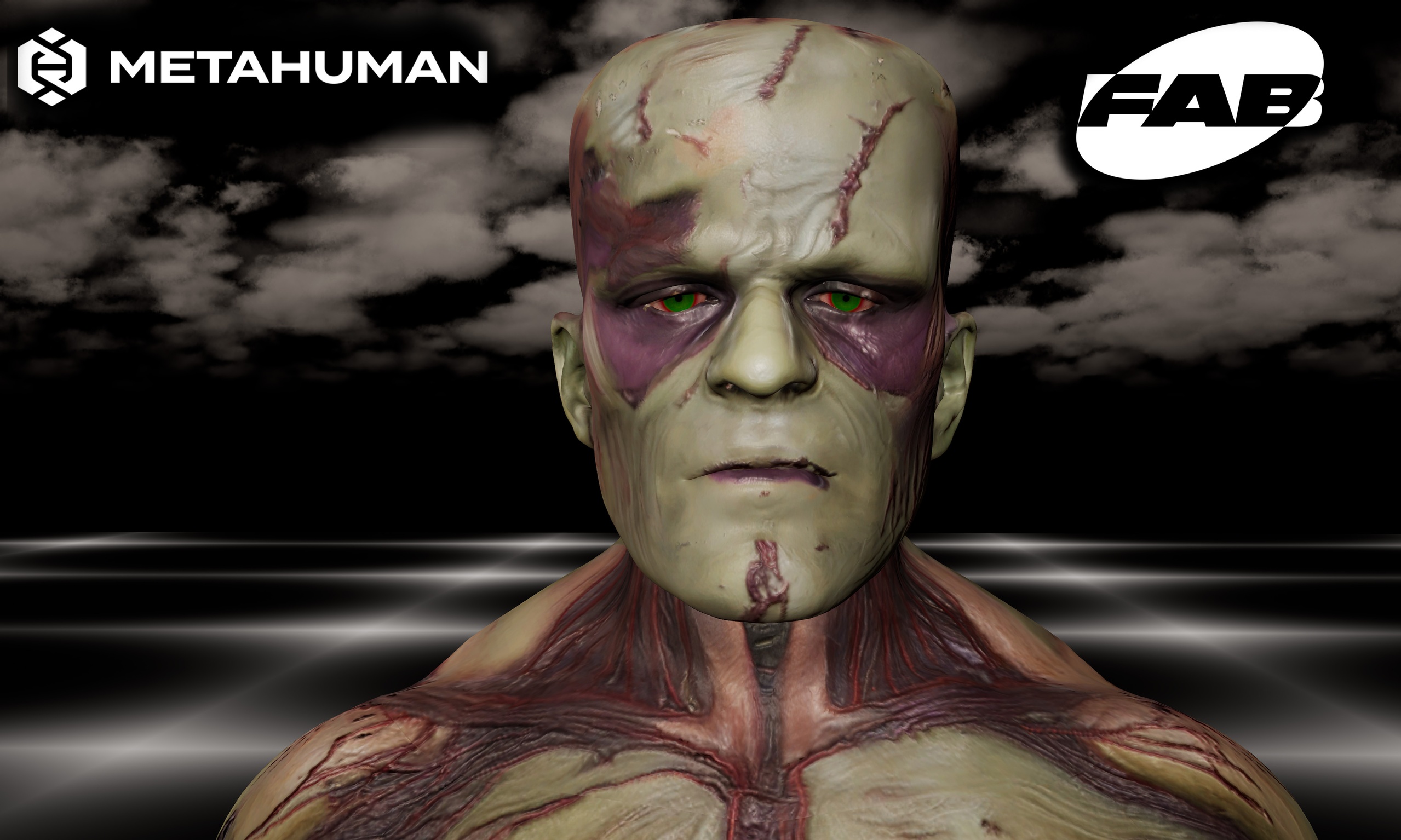 Media 1 for listing Frankenstein Monster | Custom MetaHuman Character | Unreal Engine 5.6+