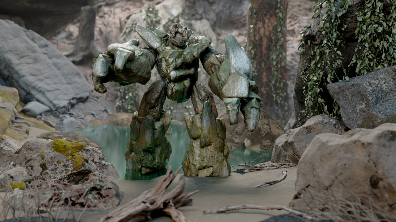 Media 1 for listing The Swamp golem