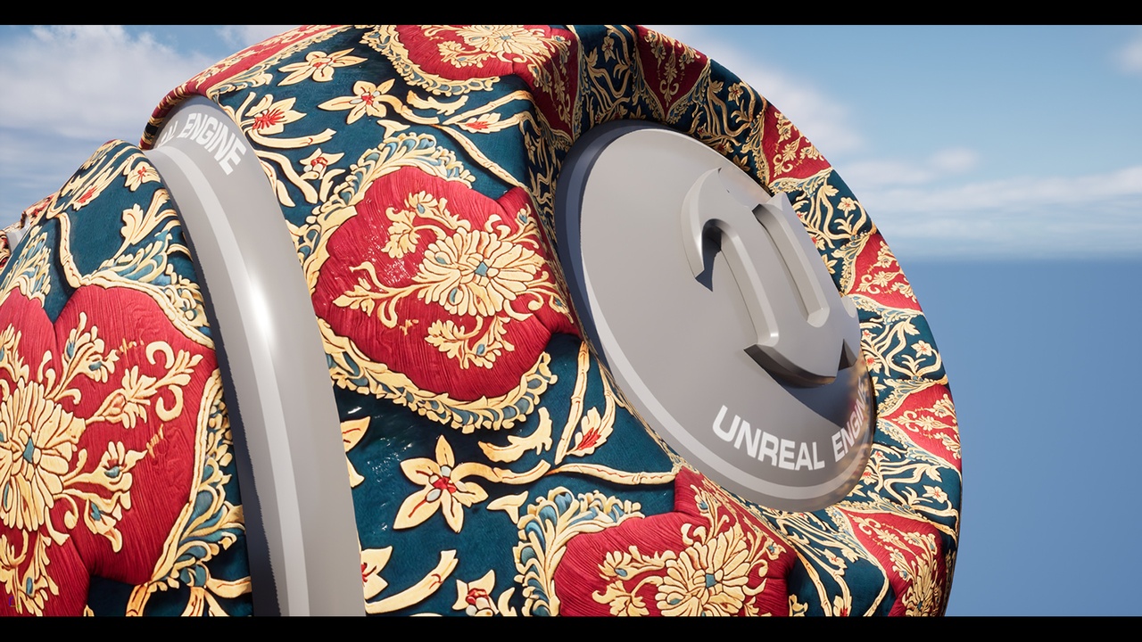 Media 1 for listing Ottoman Pattern Material Pack – 30 Decorative Ottoman Materials with 180 Texture