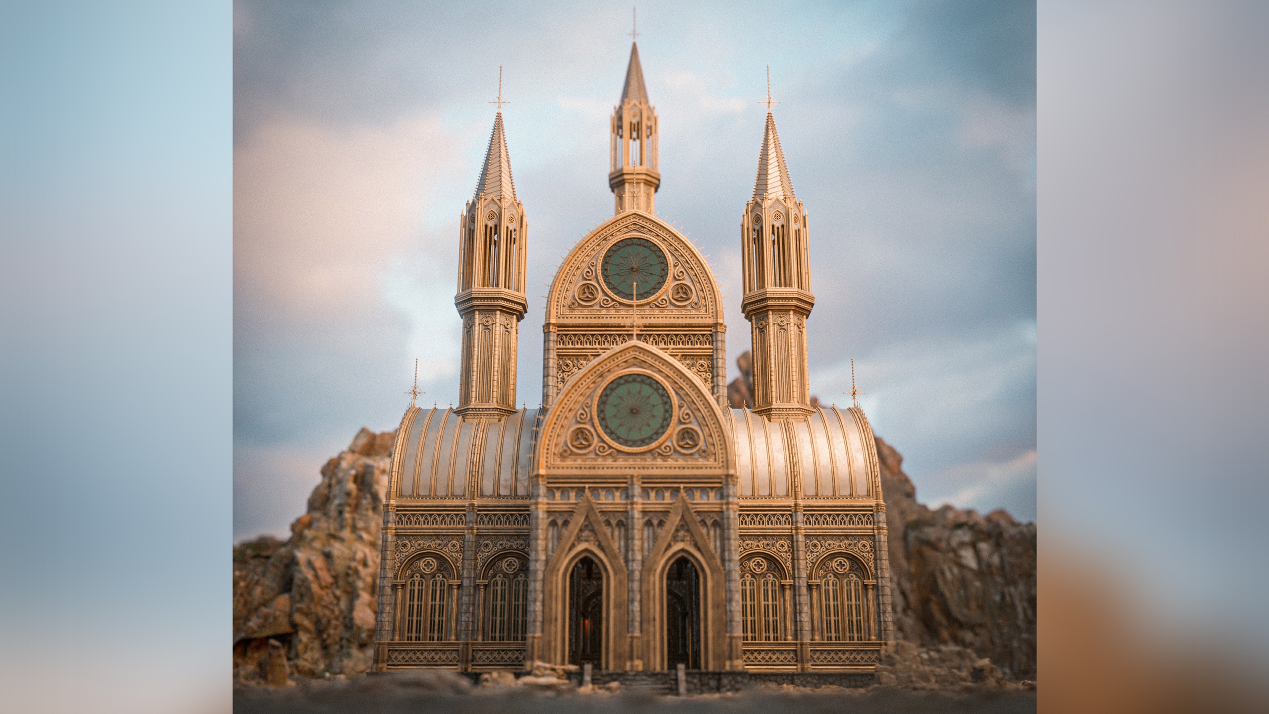 Media 1 for listing Gothic Castle Cathedral Modular Building 4