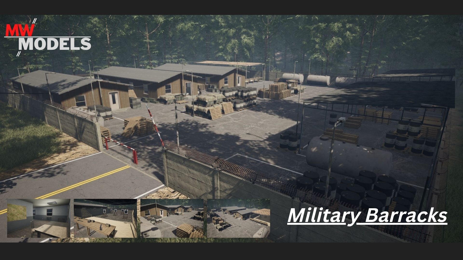 Military Barracks | Fab