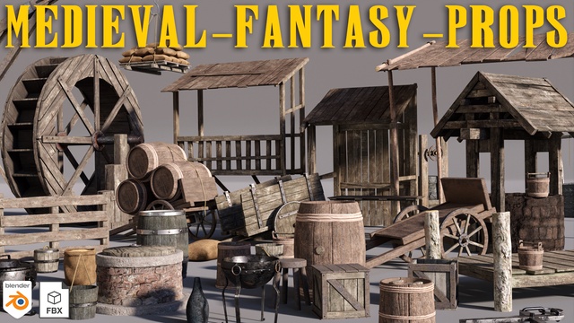 Ancient Temple Asset Pack | Fab