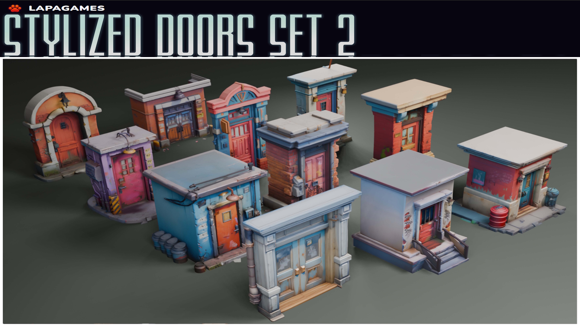 Doors Ffe Stylized Doors Set 2🚪 | Fab