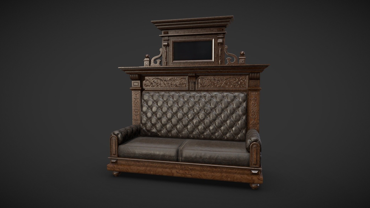 Media 1 for listing Old Office Couch