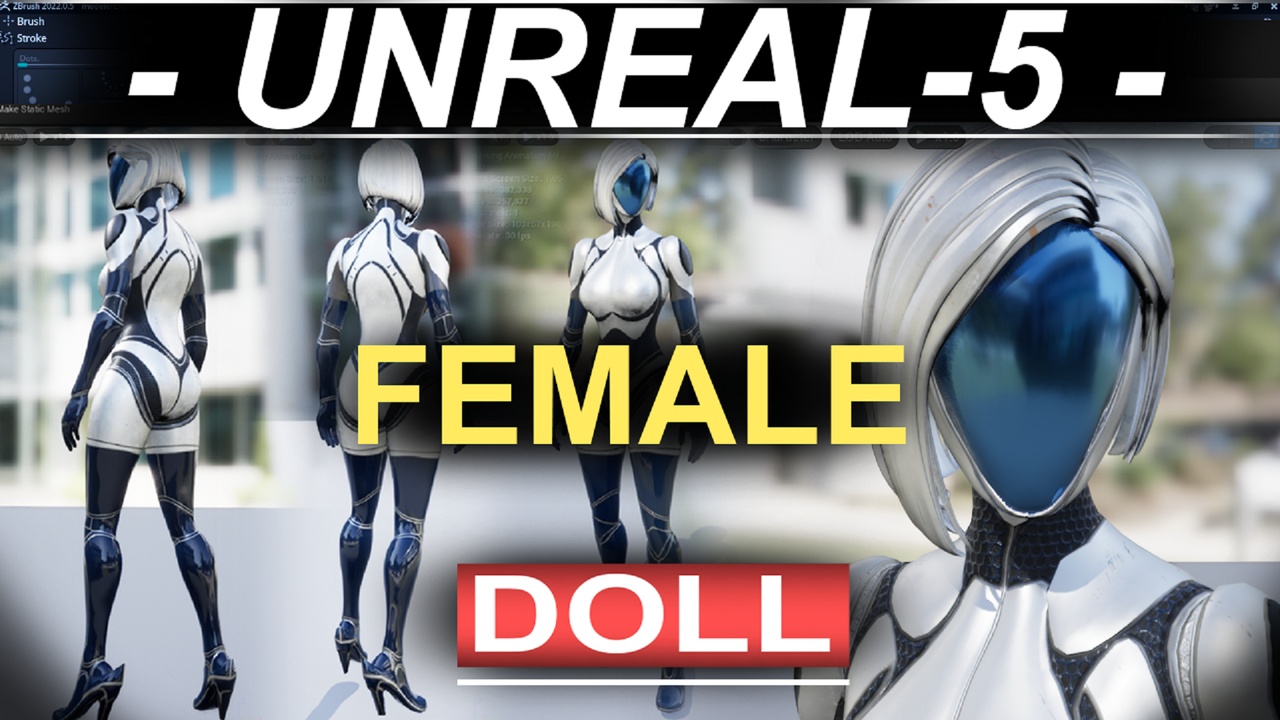 Media 1 for listing Female Doll