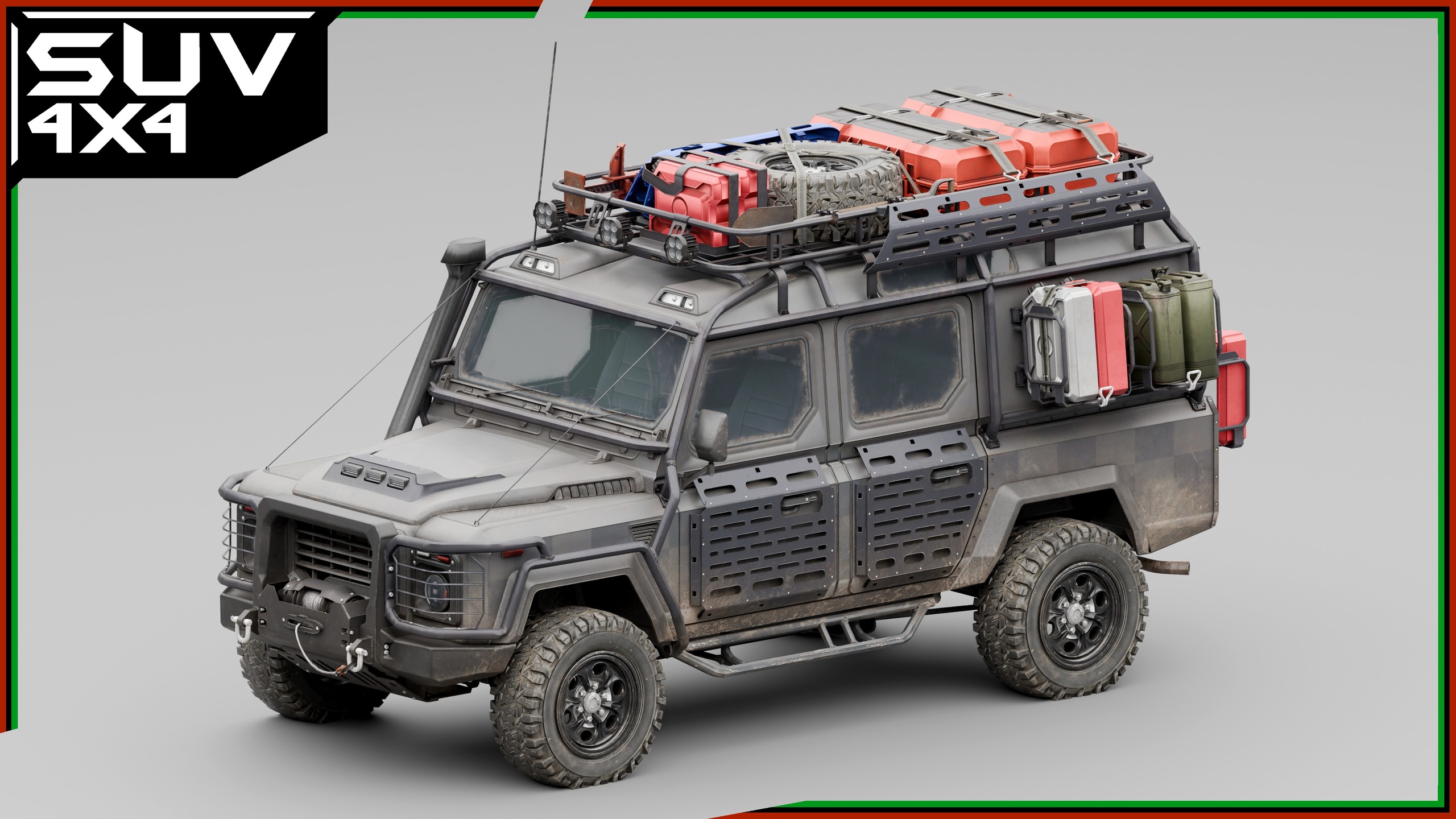 Media 1 for listing Overland Expedition 4x4 Vehicle | Modular Off-Road Truck | SUV | Full Interior