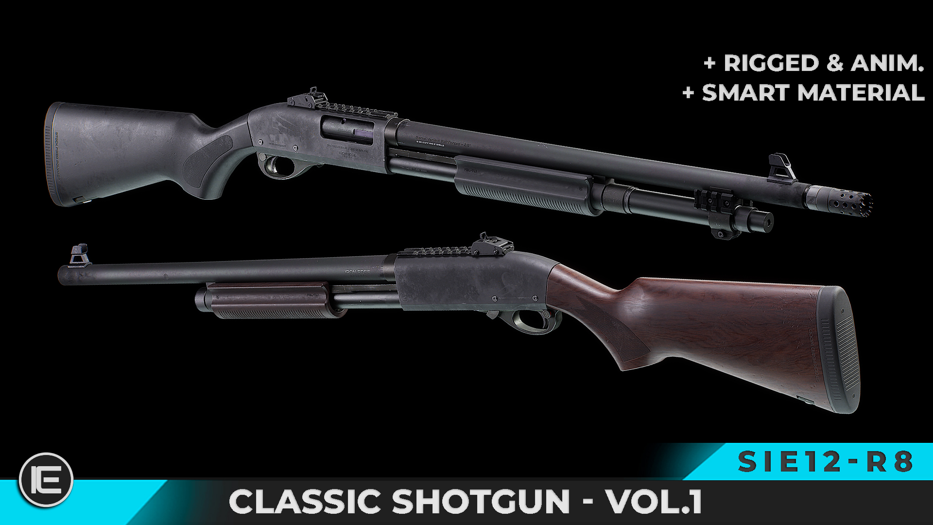 IE Pro Kit - American Police Shotgun - SIE12-R8