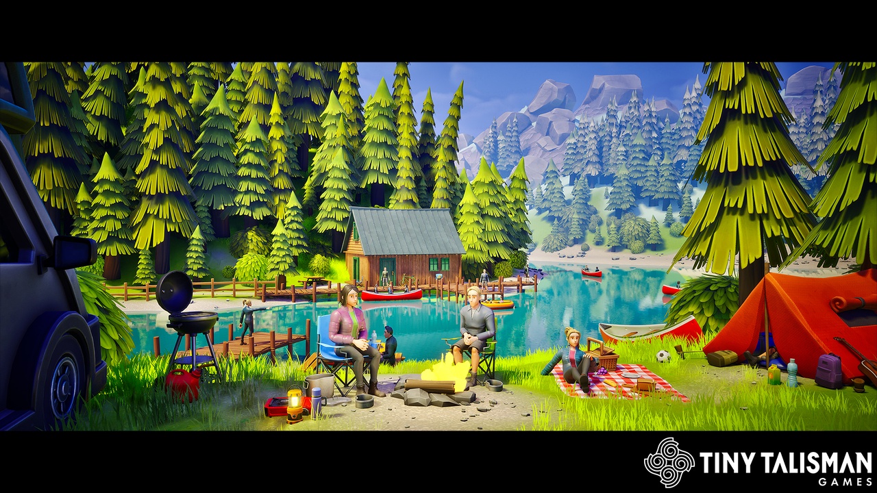 Media 1 for listing Stylized Camping Pack