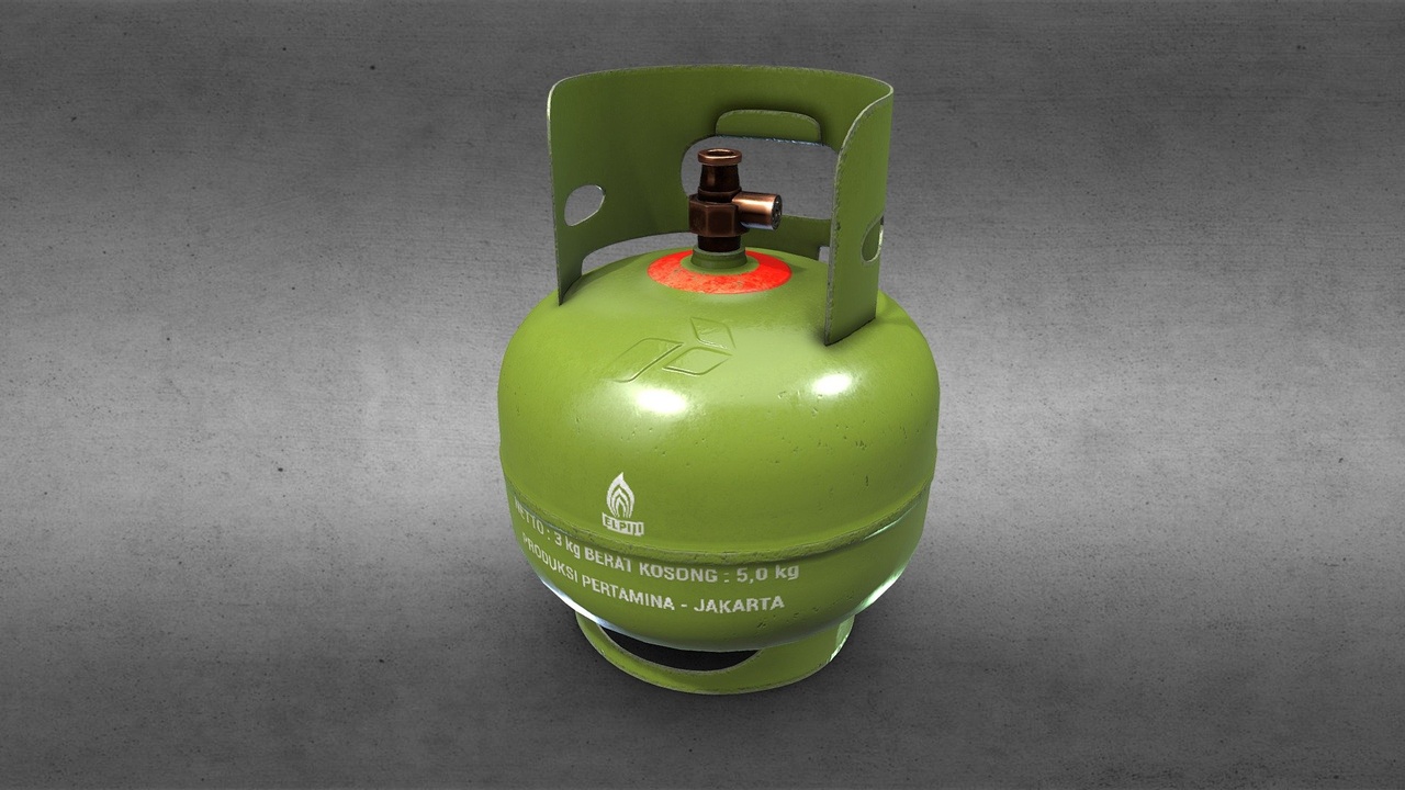 Media 1 for listing Gas LPG (elpiji) 3Kg - 1K Retexturing