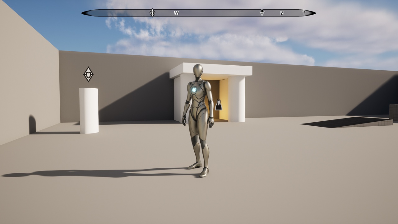 Media 1 for listing Directional Compass & Quest Marker HUD