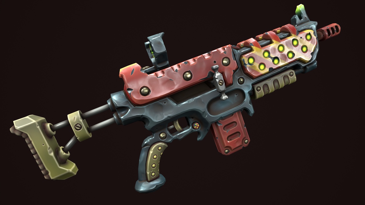 Media 1 for listing Combat assault rifle