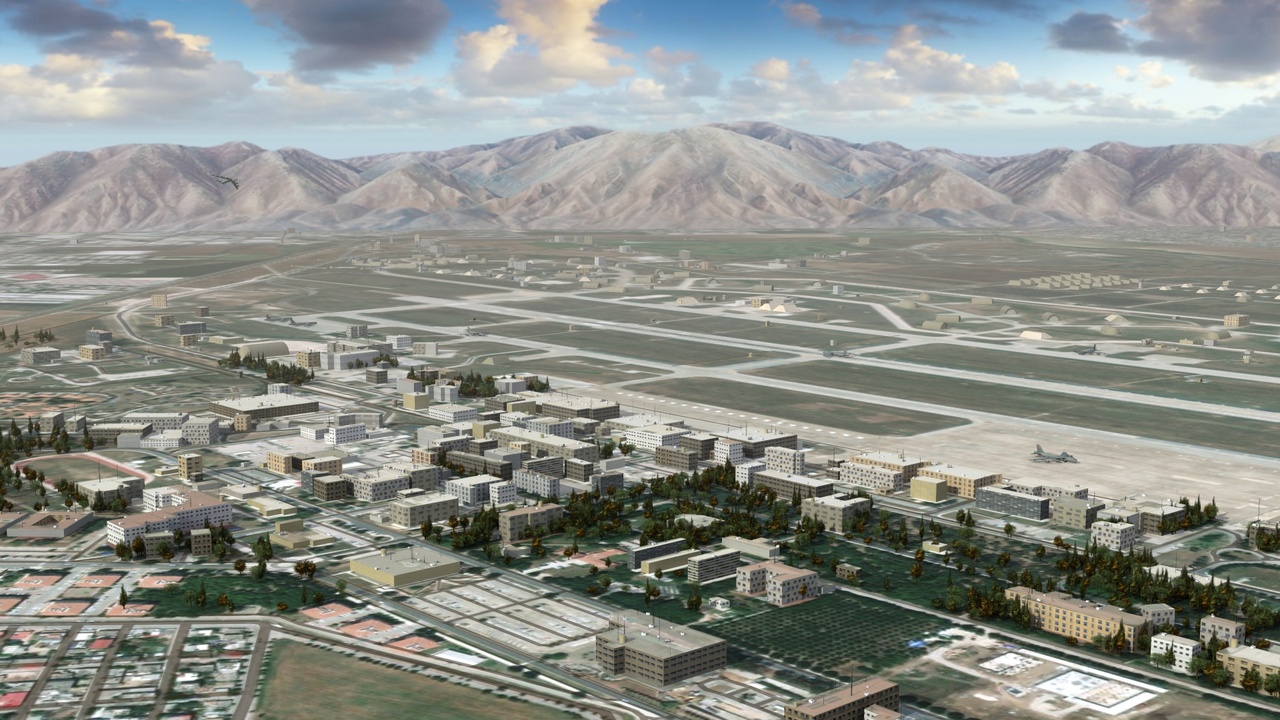 Media 1 for listing Middle East Military Airbase Low Poly 3D Model
