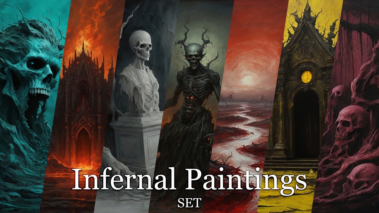 Media 1 for listing Infernal Paintings