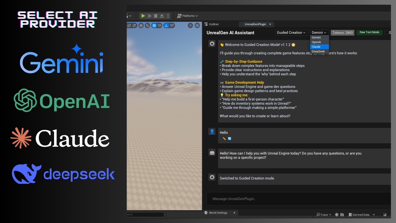 Media 1 for listing UnrealGenPlugin