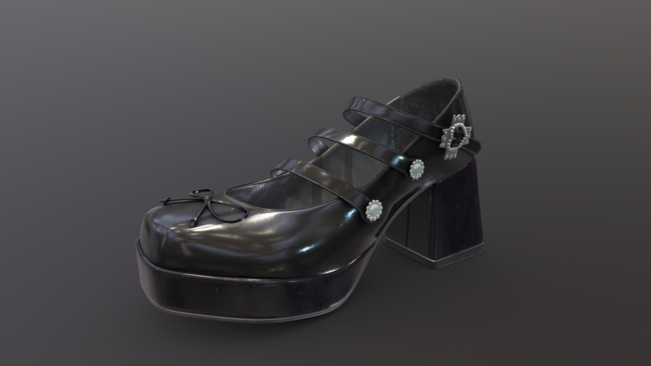 Media 1 for listing Strap high heels shoes