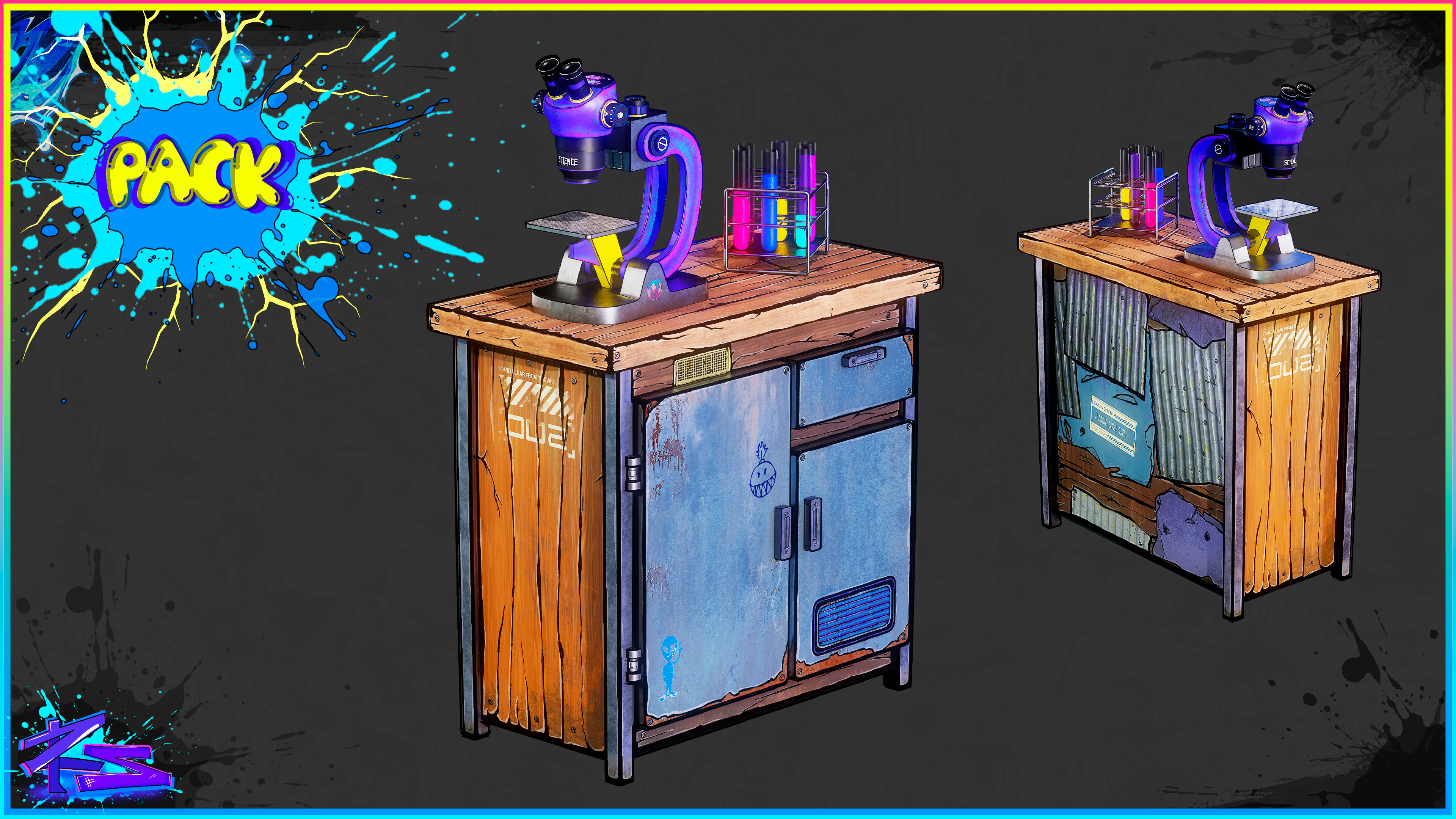 Stylized Lab Pack | Fab