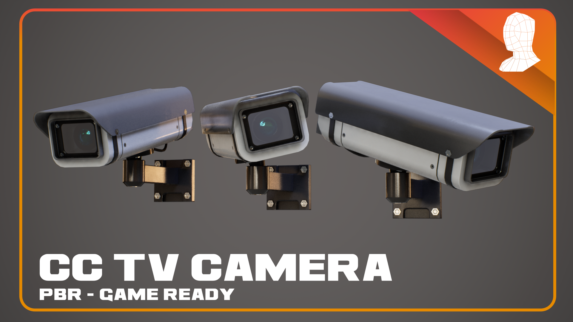 Security Camera/CCTV - PBR Game Ready | Fab