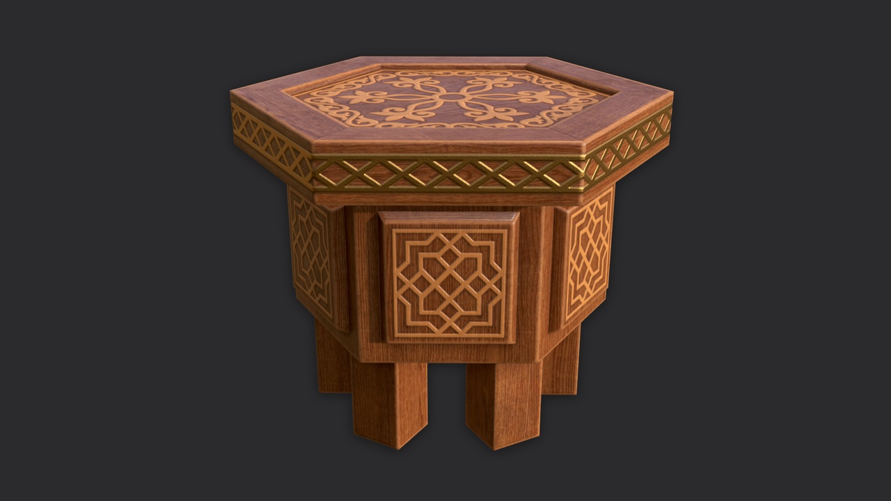 Media 1 for listing Medieval Wooden Table_3