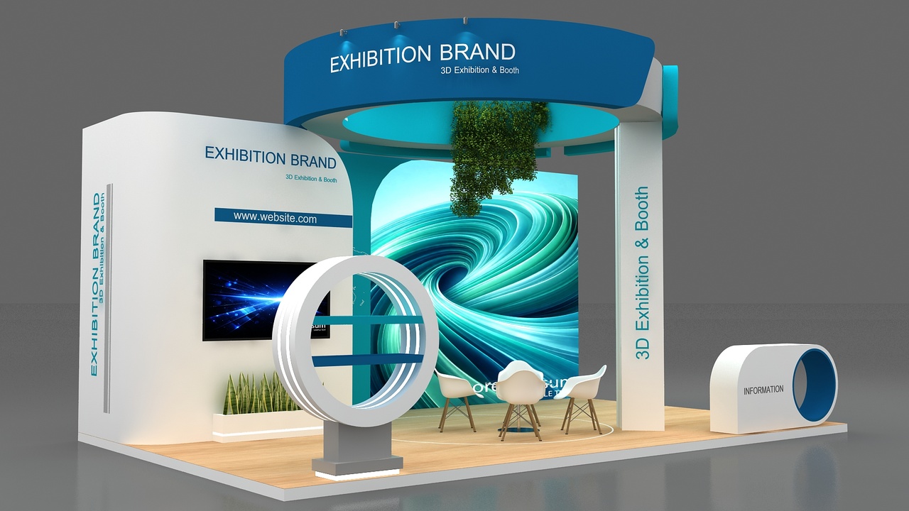 Media 1 for listing exhibition 3d booth