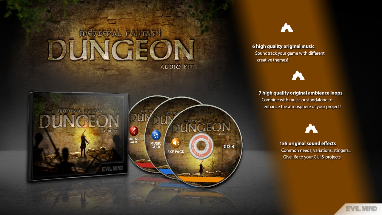 Media 1 for listing Dungeon Audio Kit